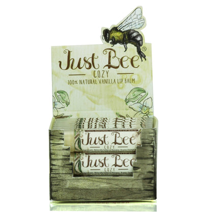 Just Bee Cozy Lip Balm - Vanilla - Tiny Tots Boutique
