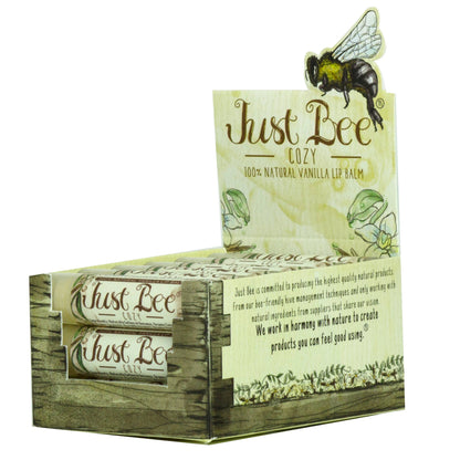 Just Bee Cozy Lip Balm - Vanilla - Tiny Tots Boutique