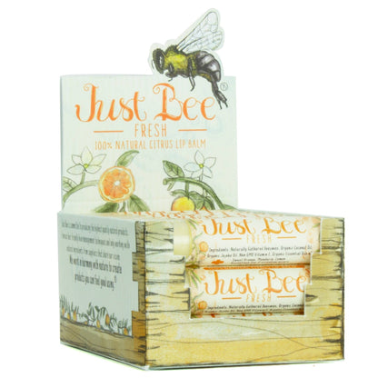 Just Bee Fresh Lip Balm - Citrus - Tiny Tots Boutique