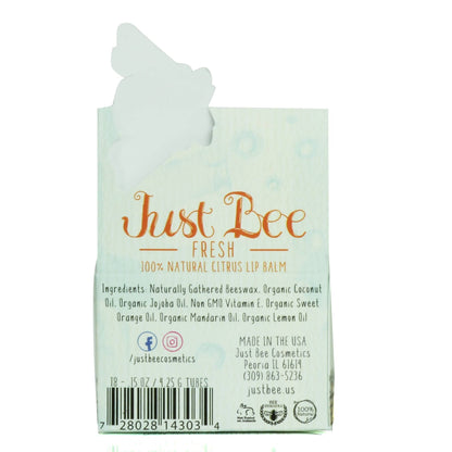 Just Bee Fresh Lip Balm - Citrus - Tiny Tots Boutique