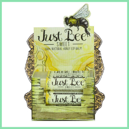 Just Bee Sweet Lip Balm - Natural Honey Lip Balm - Tiny Tots Boutique
