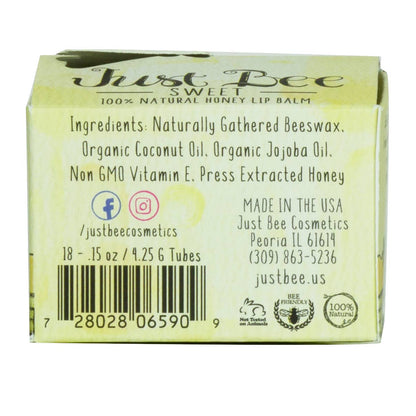 Just Bee Sweet Lip Balm - Natural Honey Lip Balm - Tiny Tots Boutique