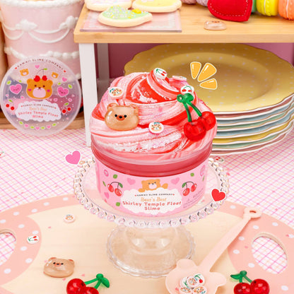 Kawaii Slime Bears Best Shirley Temple Signature Dome™ Slime - Tiny Tots Boutique