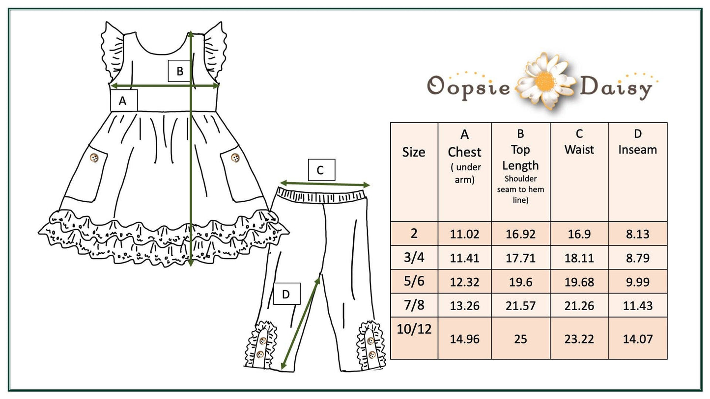 Kids Lavender Gingham & Floral Capri Ruffle Spring Set - Tiny Tots Boutique