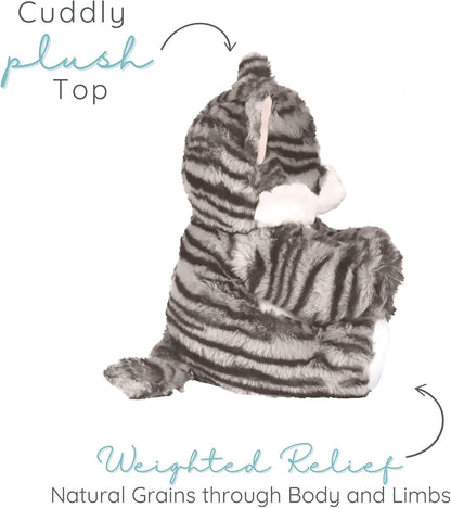 Kitten Microwaveable Stuffed Animal – Lavender Scented Heat & Cold Therapy - Tiny Tots Boutique