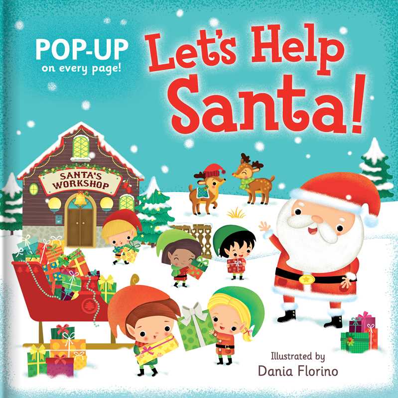 Let's Help Santa!: Pop - Up Book by - Tiny Tots Boutique