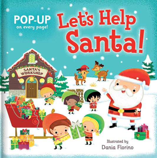 Let's Help Santa!: Pop - Up Book by - Tiny Tots Boutique