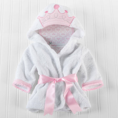 Little Princess Hooded Baby Robe (Personalization Available) - Tiny Tots Boutique