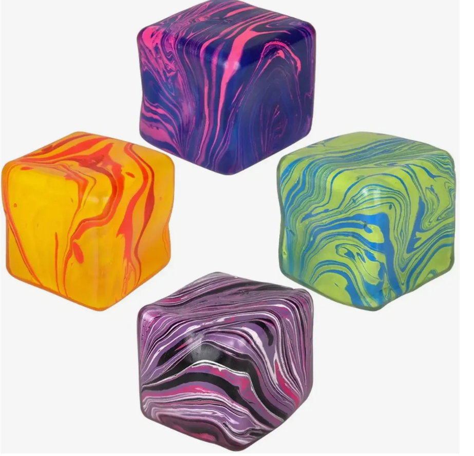 Marble Cube Squishy - Tiny Tots Boutique