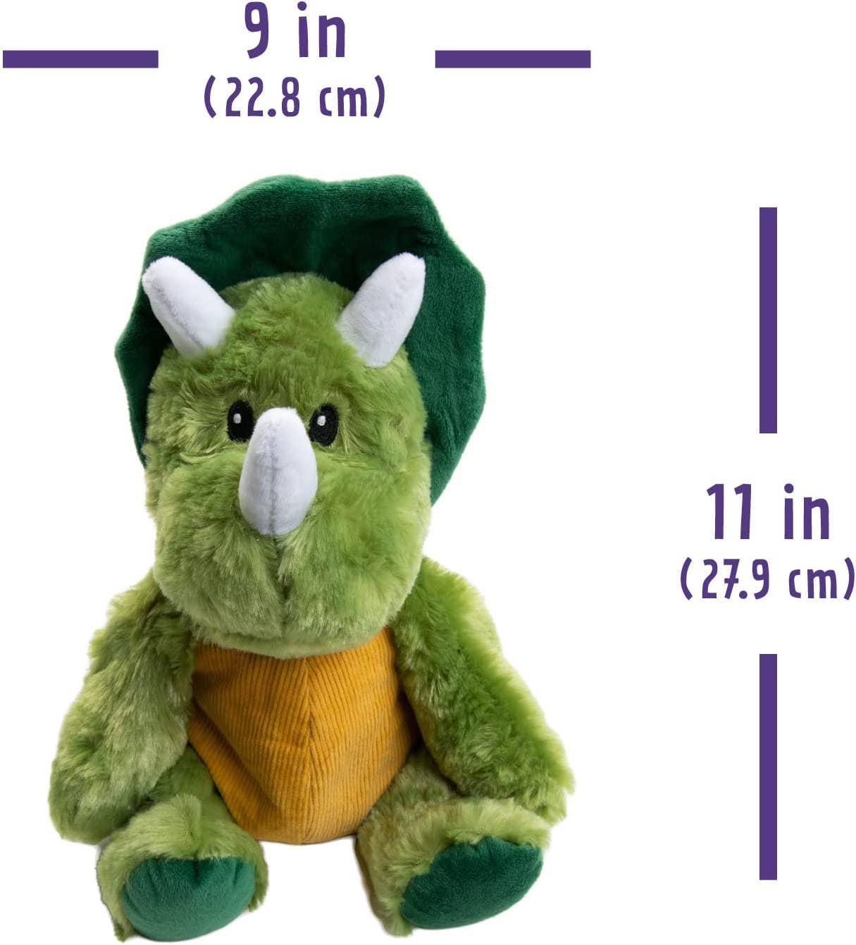 Microwaveable Stuffed Animal – Lavender Scented Heat & Cold Therapy Dinosaur - Tiny Tots Boutique