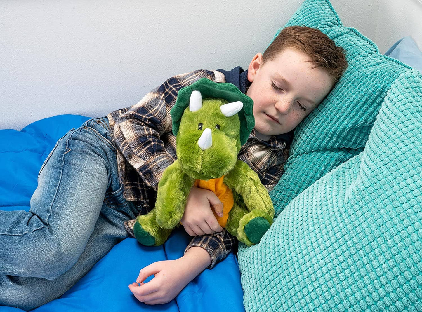 Microwaveable Stuffed Animal – Lavender Scented Heat & Cold Therapy Dinosaur - Tiny Tots Boutique