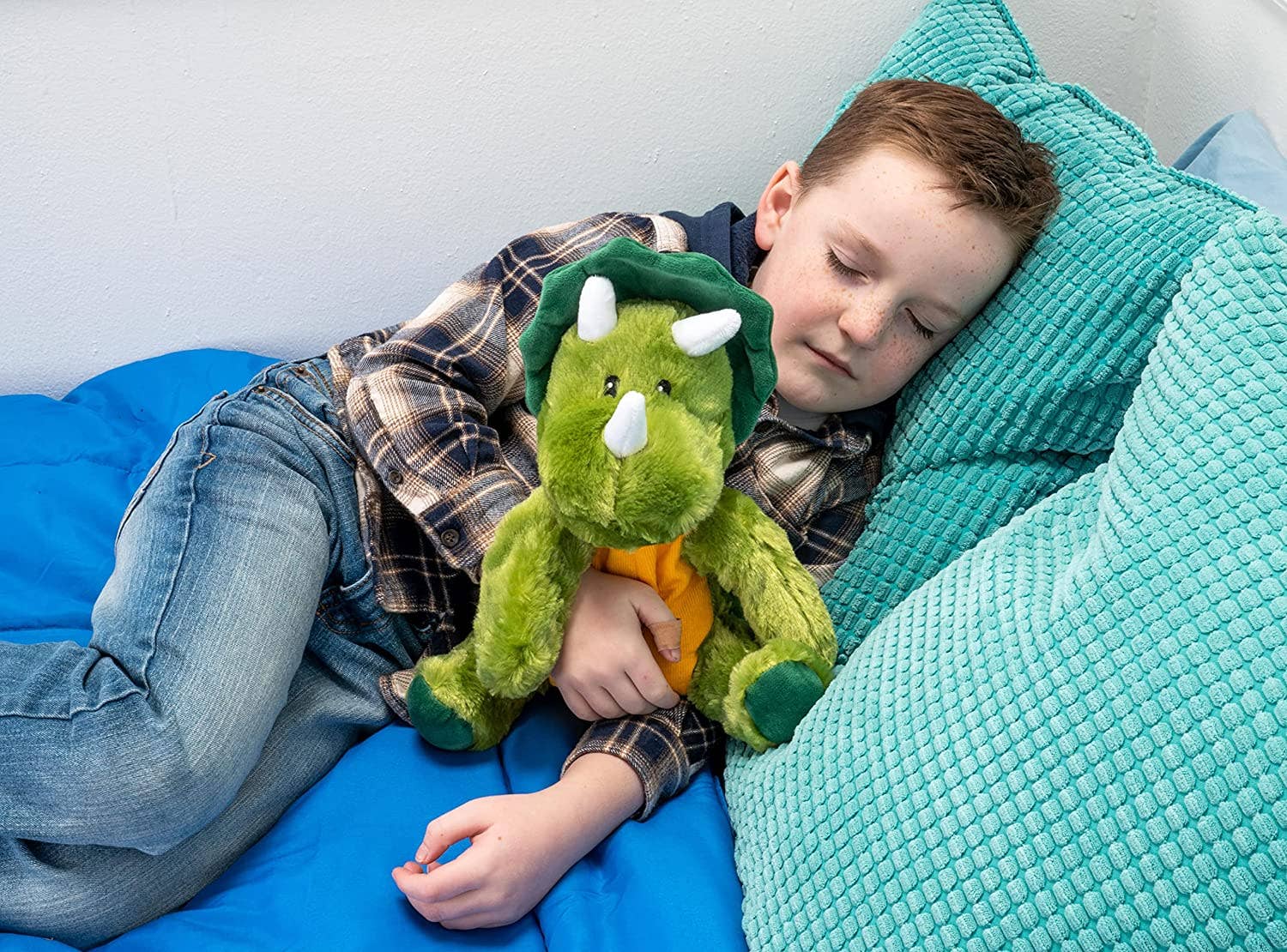 Microwaveable Stuffed Animal – Lavender Scented Heat & Cold Therapy Dinosaur - Tiny Tots Boutique