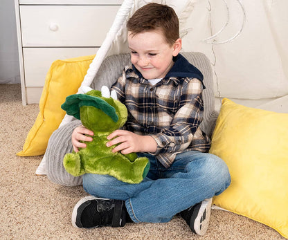 Microwaveable Stuffed Animal – Lavender Scented Heat & Cold Therapy Dinosaur - Tiny Tots Boutique