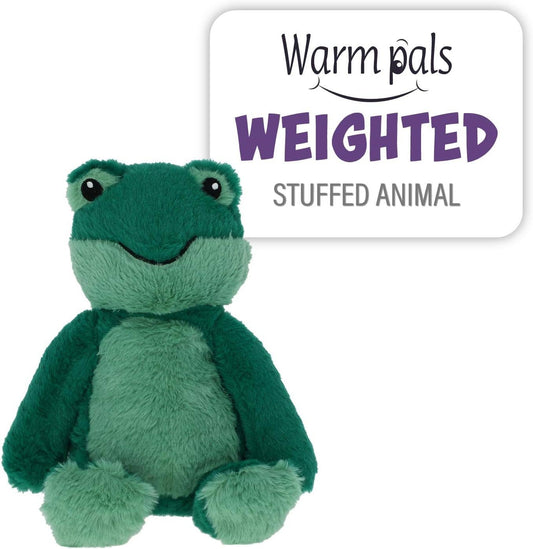 Microwaveable Stuffed Animal – Lavender Scented Heat & Cold Therapy Frog - Tiny Tots Boutique