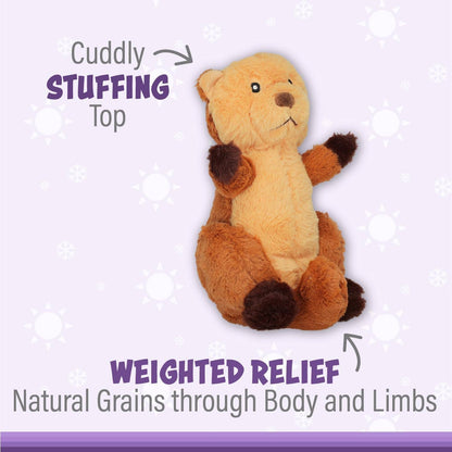 Microwaveable Stuffed Animal – Lavender Scented Heat & Cold Therapy Otter - Tiny Tots Boutique