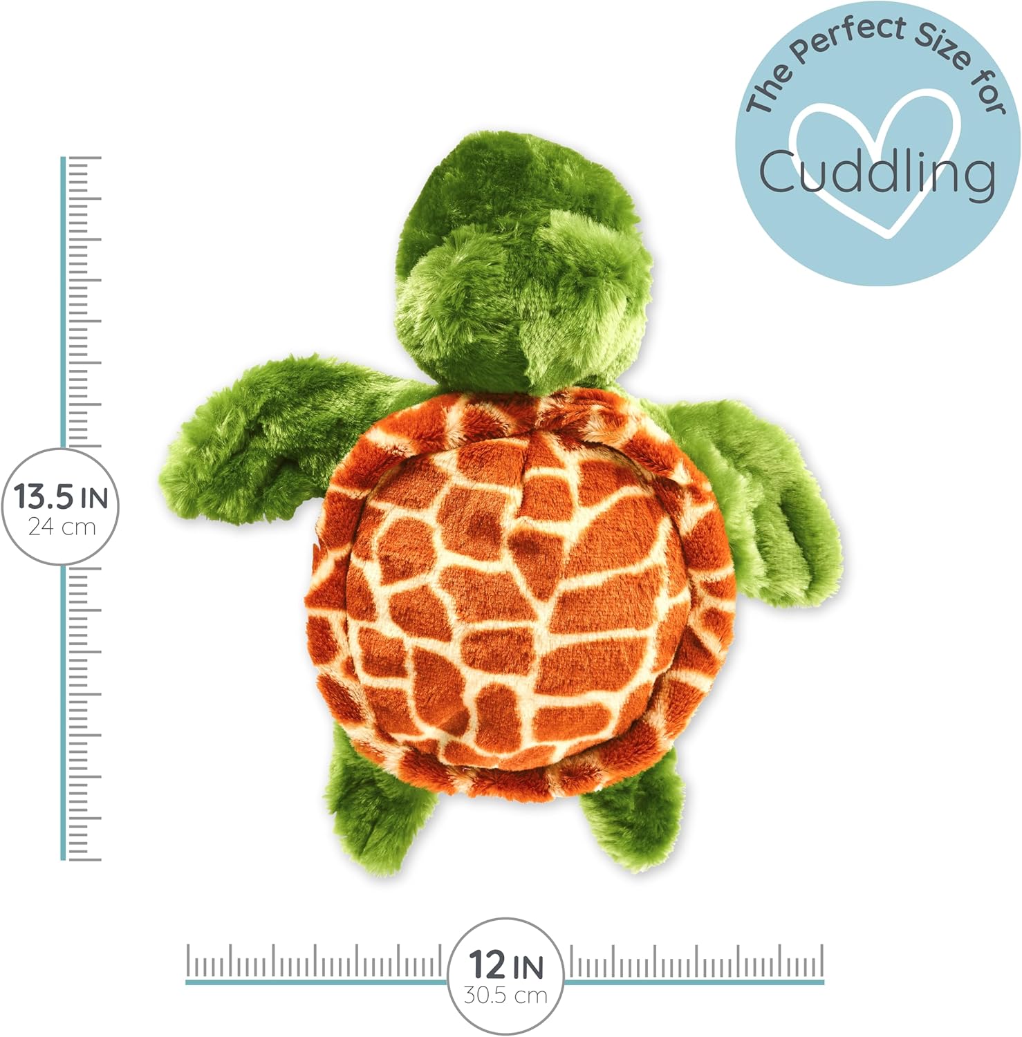 Microwaveable Stuffed Animal – Lavender Scented Heat & Cold Therapy Turtle - Tiny Tots Boutique