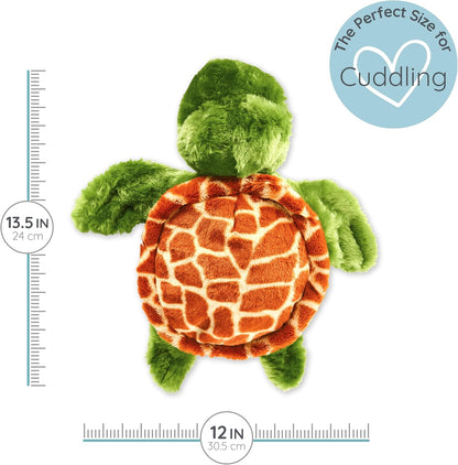 Microwaveable Stuffed Animal – Lavender Scented Heat & Cold Therapy Turtle - Tiny Tots Boutique