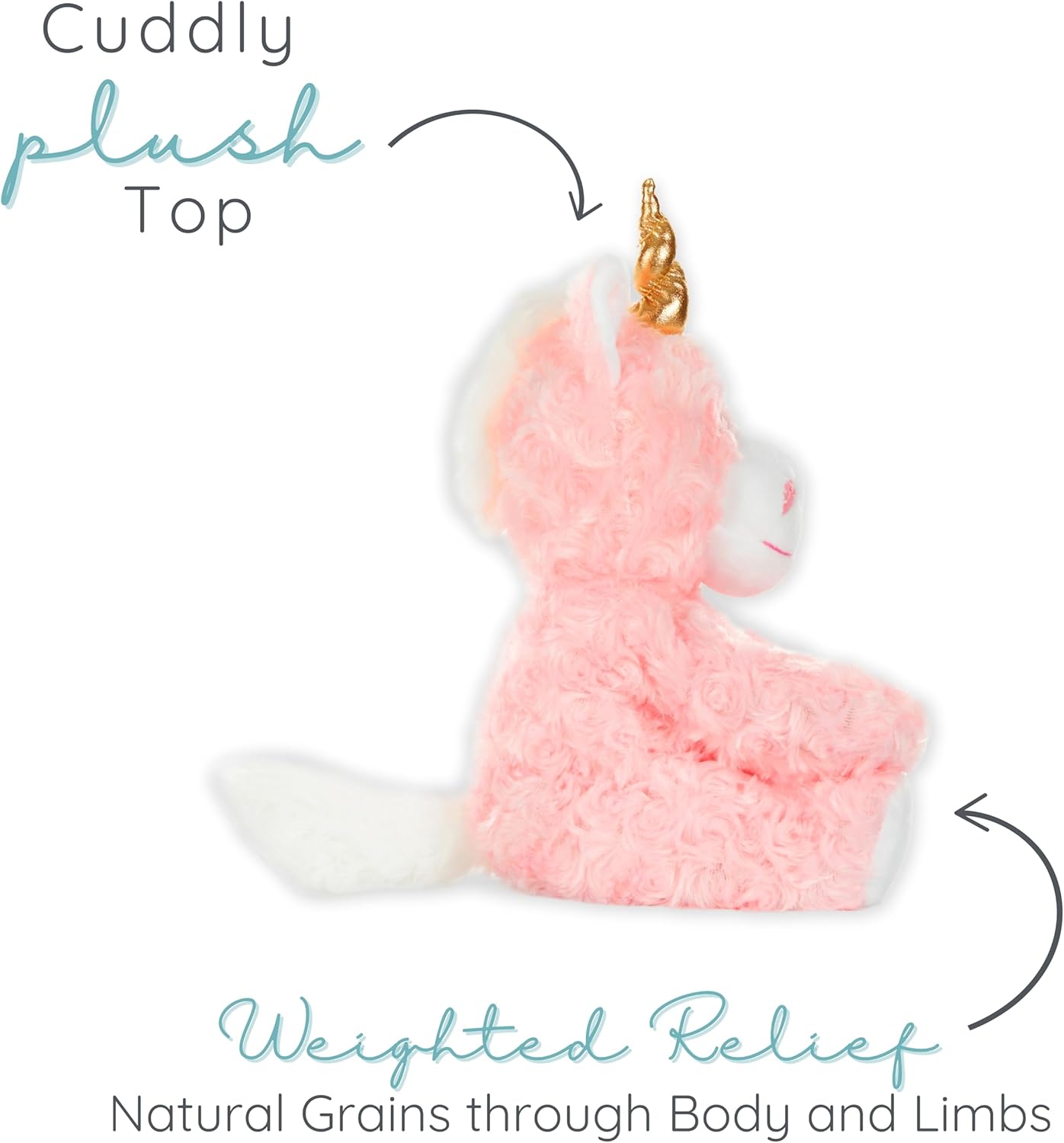 Microwaveable Stuffed Animal – Lavender Scented Heat & Cold Therapy Unicorn - Tiny Tots Boutique