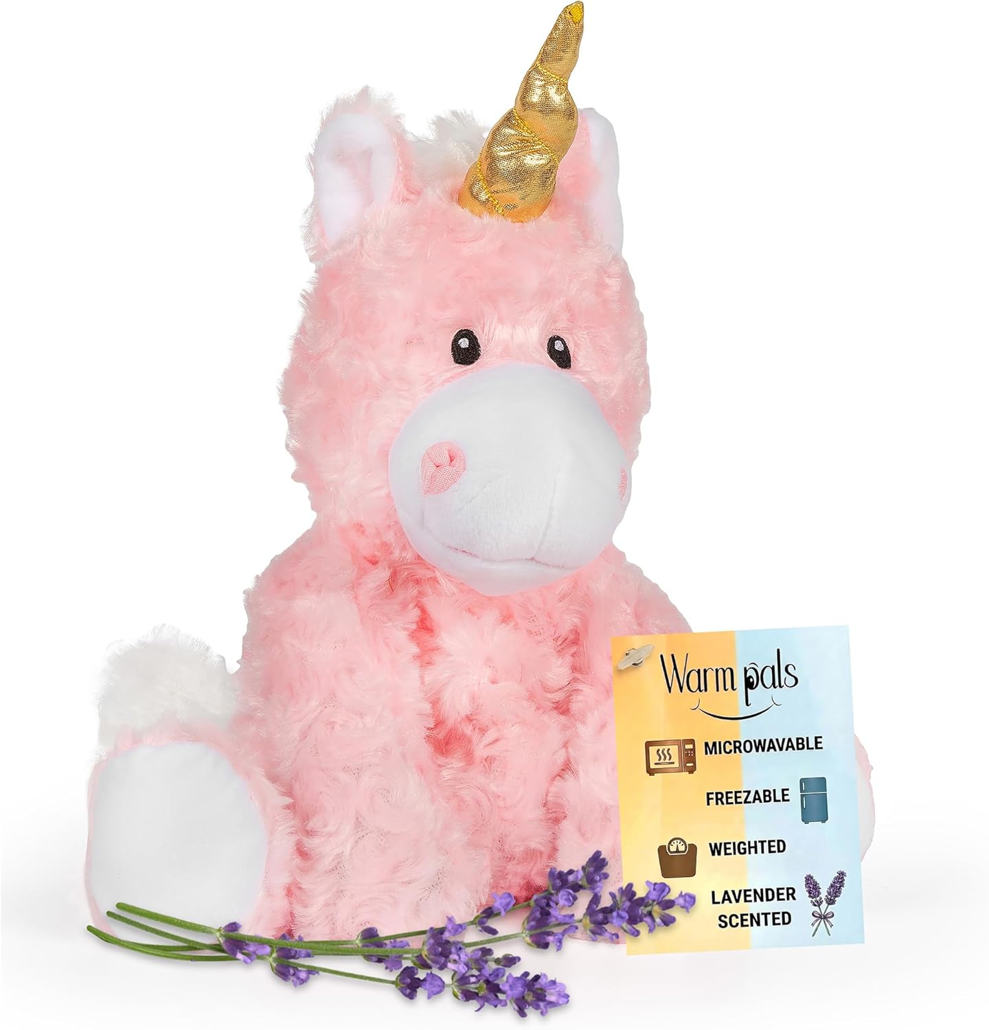 Microwaveable Stuffed Animal – Lavender Scented Heat & Cold Therapy Unicorn - Tiny Tots Boutique