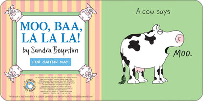 Moo, Baa, La La La! by Sandra Boynton - Tiny Tots Boutique