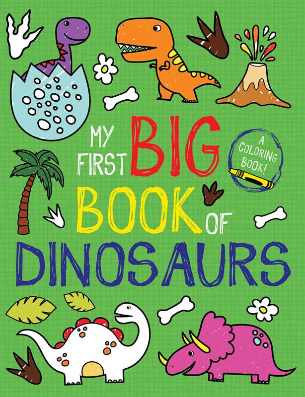 My First Big Book of Dinosaurs by Little Bee Books - Tiny Tots Boutique