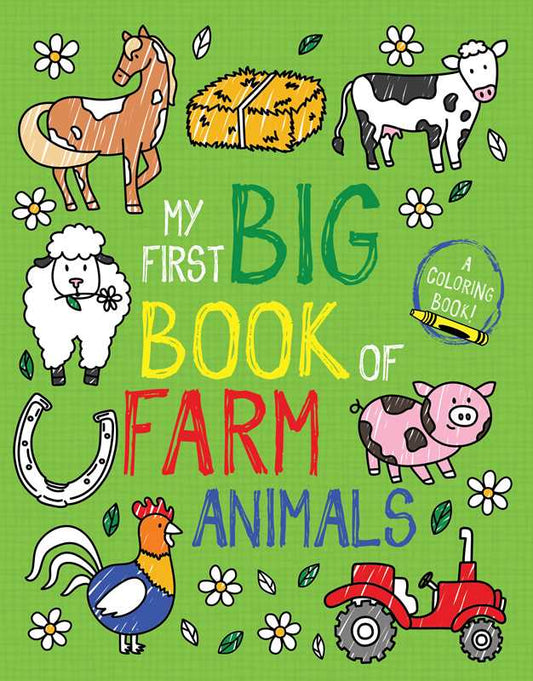 My First Big Book of Farm Animals by Little Bee Books - Tiny Tots Boutique