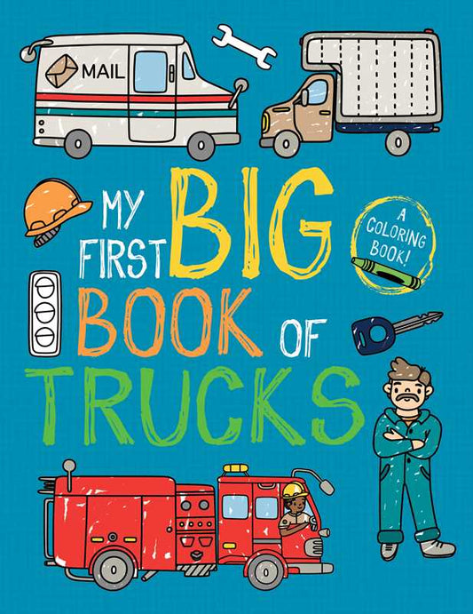 My First Big Book of Trucks by Little Bee Books - Tiny Tots Boutique