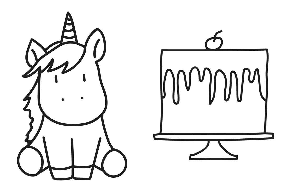 My First Big Book of Unicorns by Little Bee Books - Tiny Tots Boutique