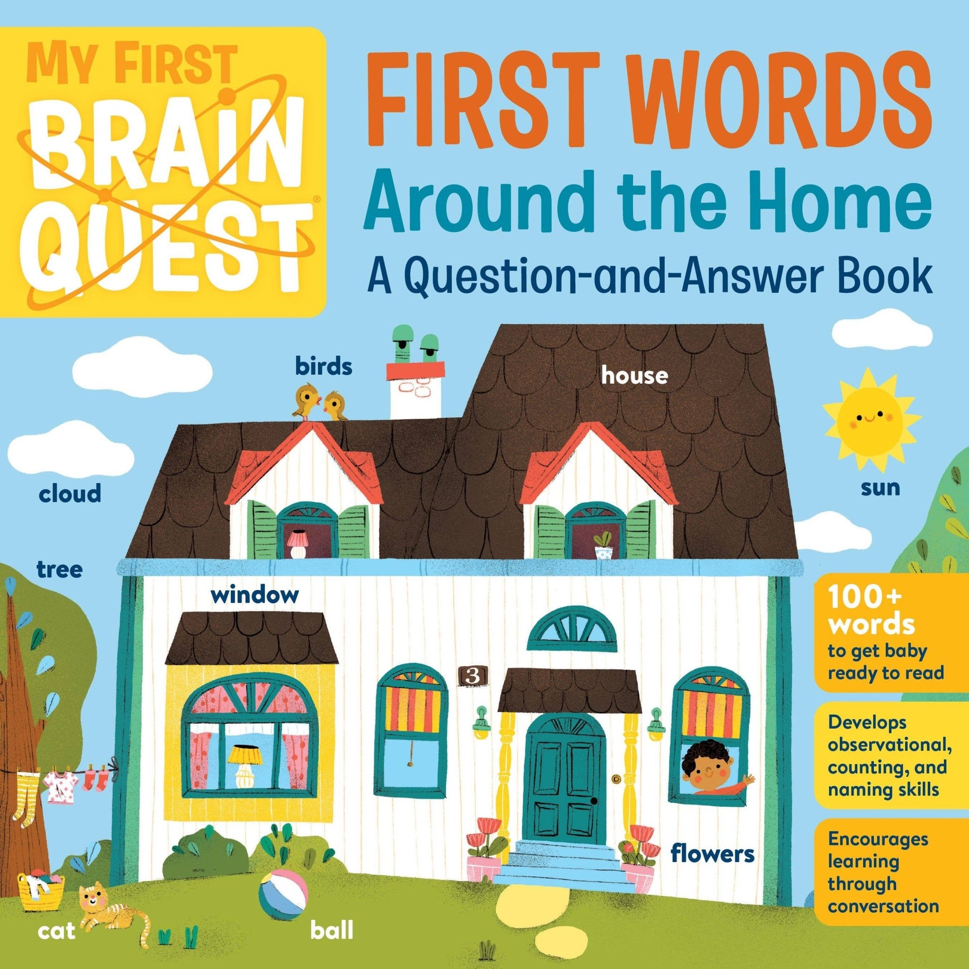 My First Brain Quest First Words: Around the Home - Tiny Tots Boutique
