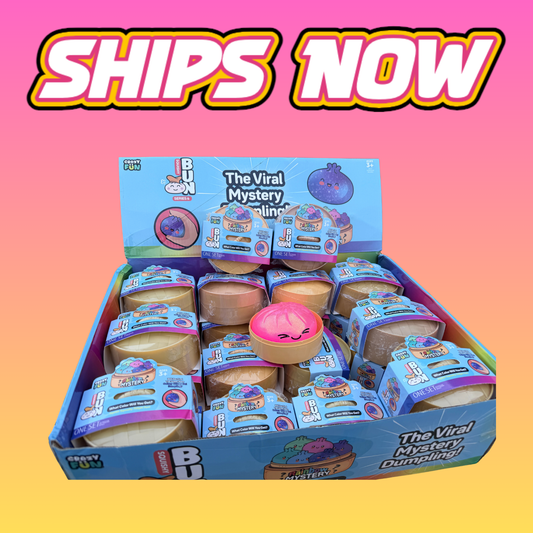 Mystery Dumpling Shimmer Squishy – Viral Mystery Squishy Stress Toys - Tiny Tots Boutique