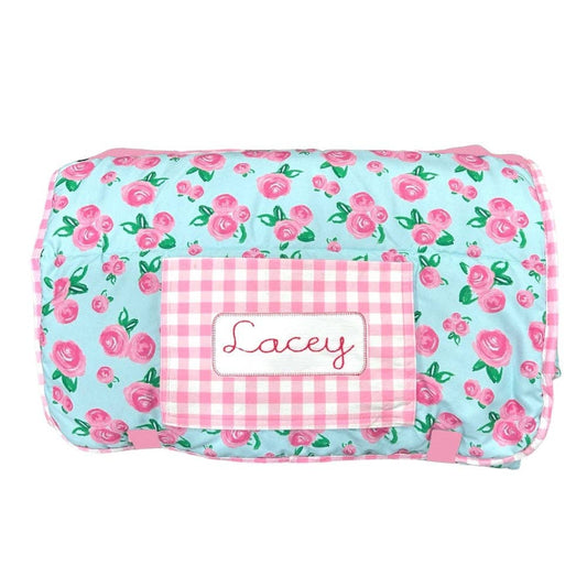 Nap Mat - Watercolor Roses - Tiny Tots Boutique