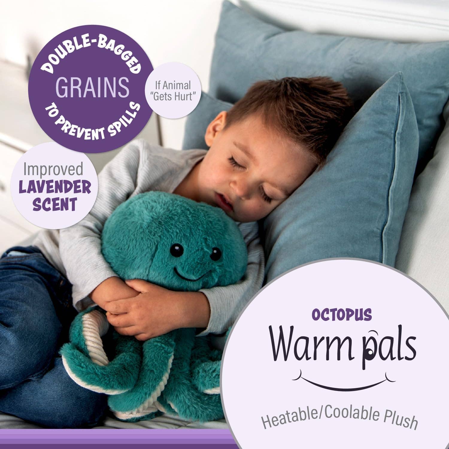 Ollie Octopus Warm Pal - Tiny Tots Boutique