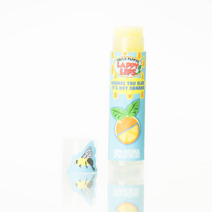Orange You Glad it's not Banana - Lappy Lips - Kids lip Balm - Tiny Tots Boutique