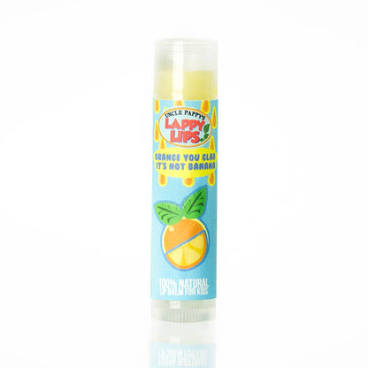 Orange You Glad it's not Banana - Lappy Lips - Kids lip Balm - Tiny Tots Boutique