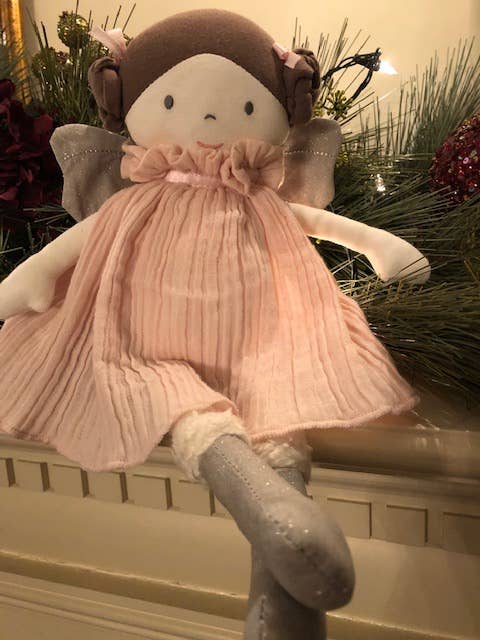 Organic Personalized Fairy Doll with Wings - Tiny Tots Boutique