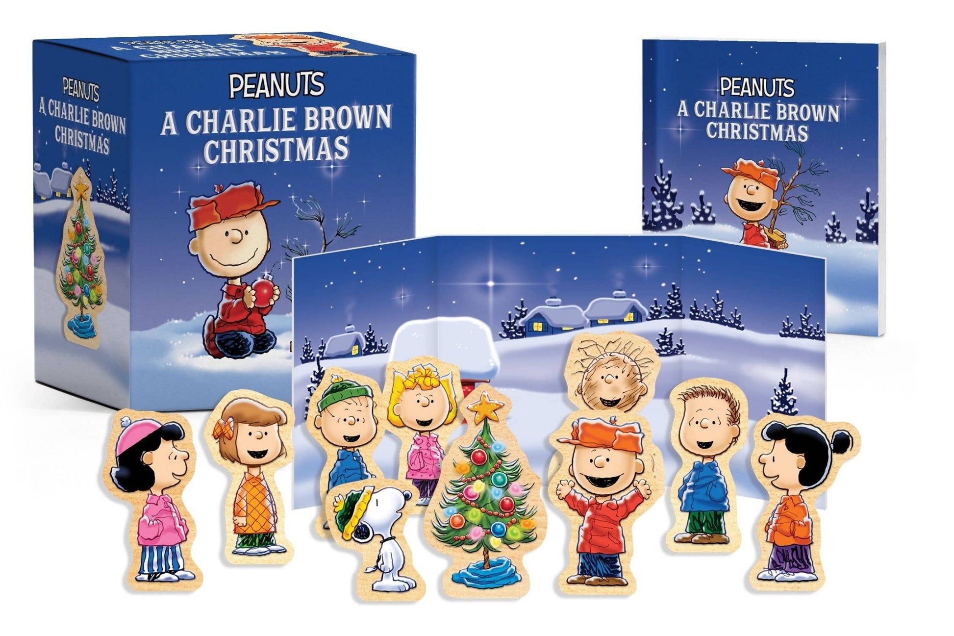 Peanuts: A Charlie Brown Christmas Wooden Collectible Set - Tiny Tots Boutique