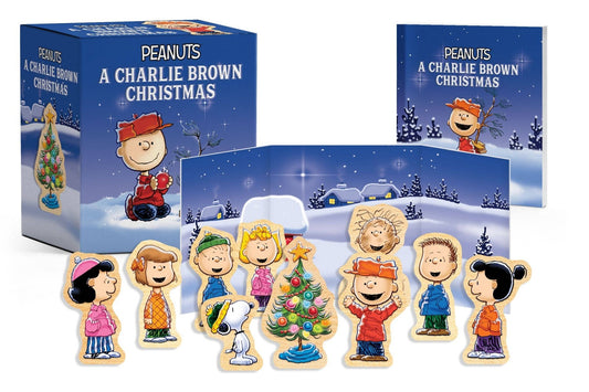 Peanuts: A Charlie Brown Christmas Wooden Collectible Set - Tiny Tots Boutique
