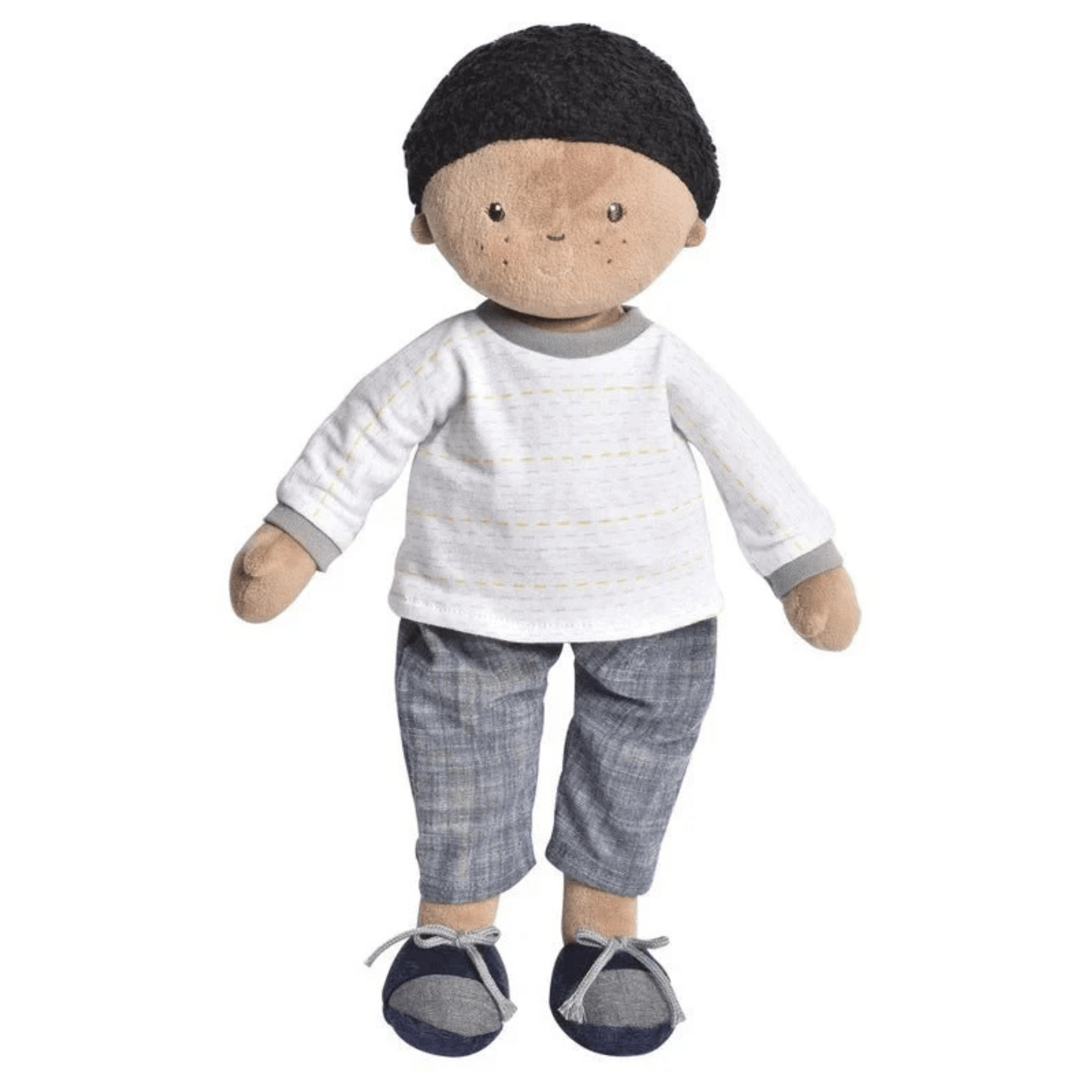 Personalized African American Boy Plush Doll - Jayden - Tiny Tots Boutique