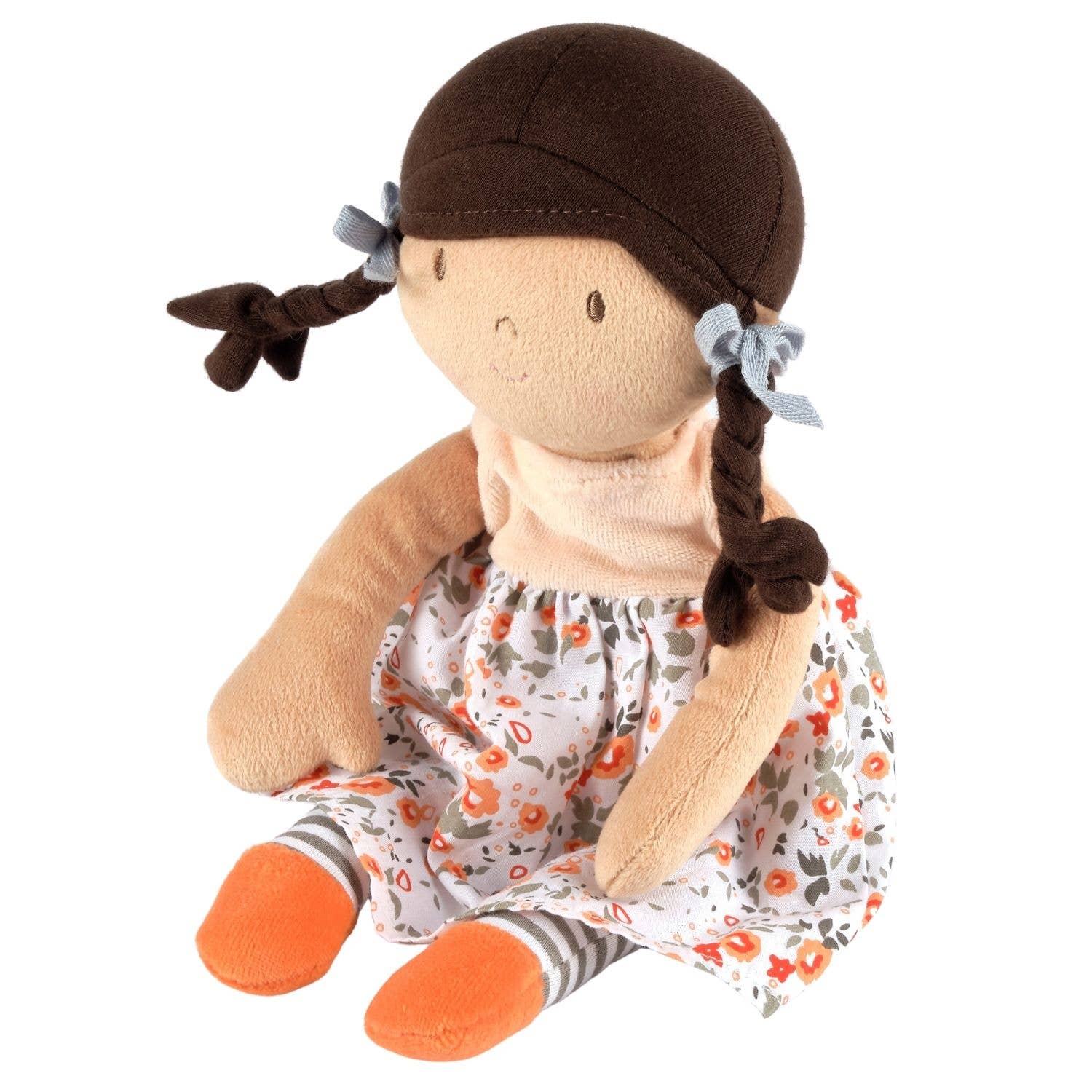 Personalized Aromatherapy Doll with Dark Brown Hair - Tiny Tots Boutique