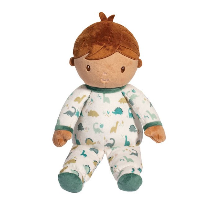 Personalized Baby Boy Plush Doll - Noah Dino Doll - Tiny Tots Boutique