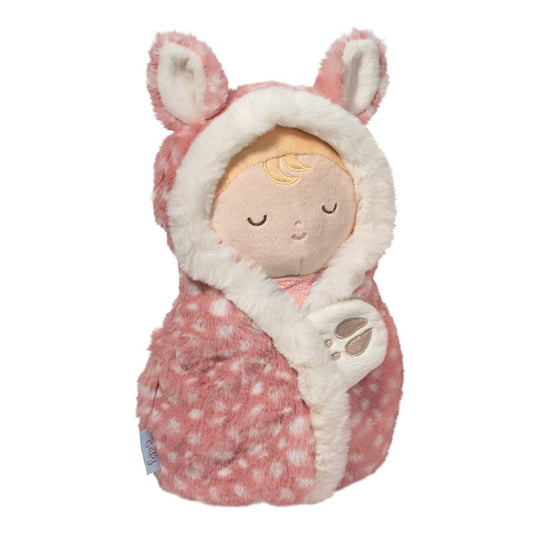 Personalized Baby Fawn Hug Plush Doll - Tiny Tots Boutique
