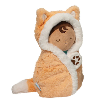 Personalized Baby Fox Hug Plush Doll - Tiny Tots Boutique
