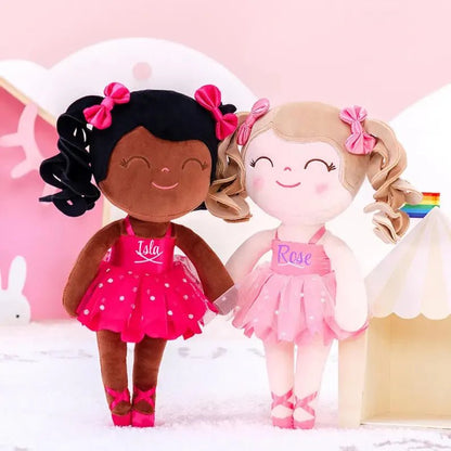 Personalized Ballerina Doll – Custom Name Keepsake - Tiny Tots Boutique