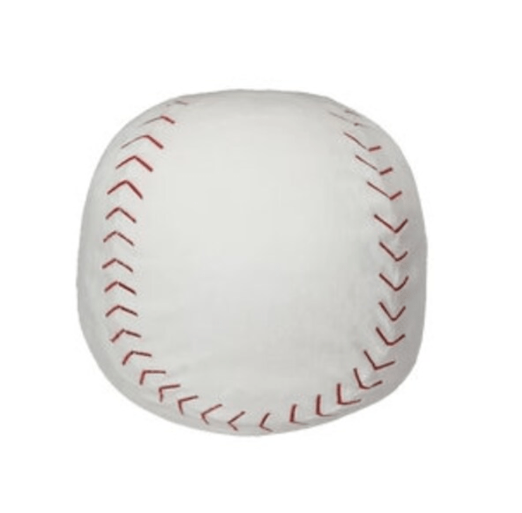Personalized Baseball Plush - Custom Embroidered Stuffed Sports Ball - Tiny Tots Boutique