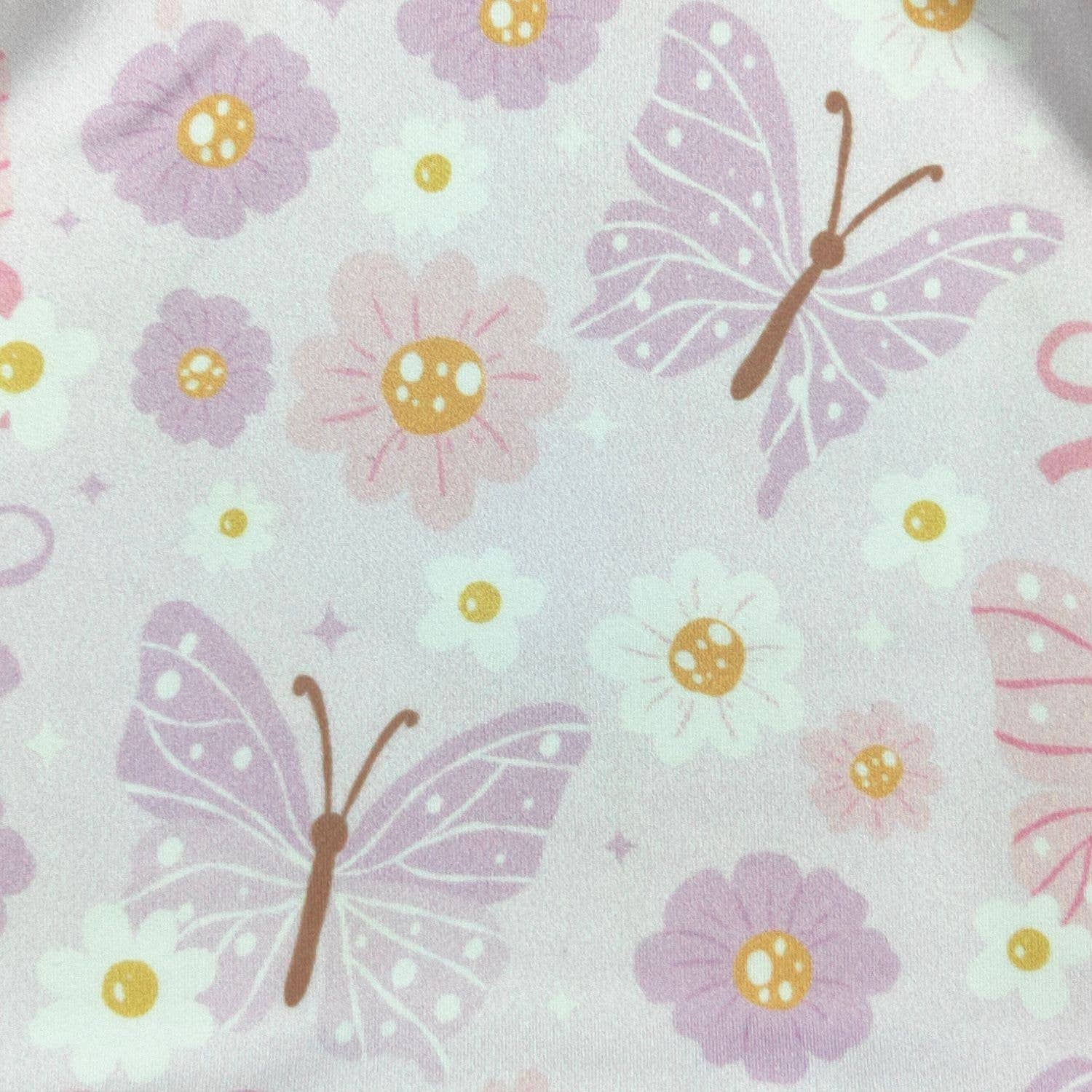 Personalized Bow Butterfly Daisy Minky Blanket - Tiny Tots Boutique