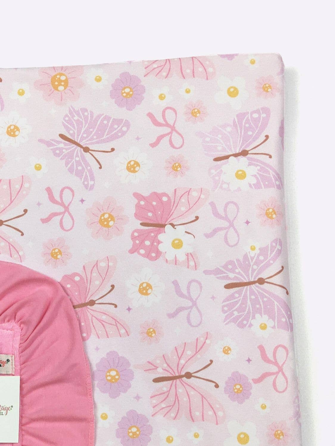 Personalized Bow Butterfly Daisy Minky Blanket - Tiny Tots Boutique