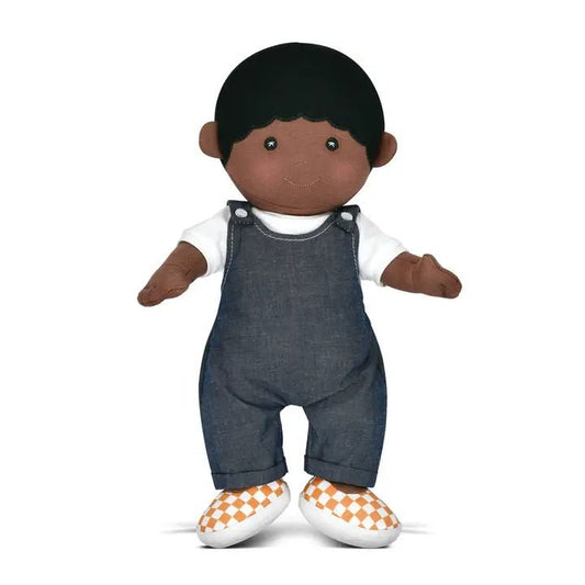Personalized Boy Doll - Alex in Chambray - Tiny Tots Boutique