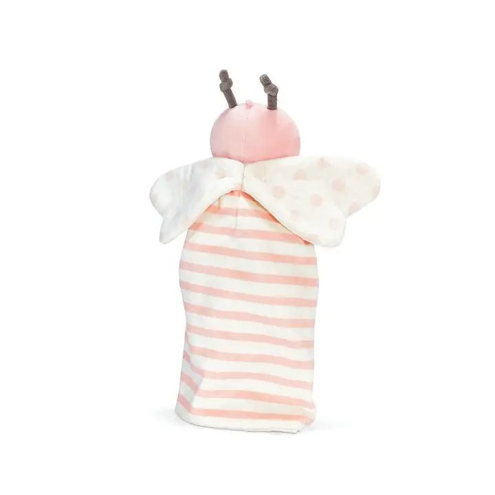 Personalized Butterfly Lovey - Pink Stripes - Tiny Tots Boutique