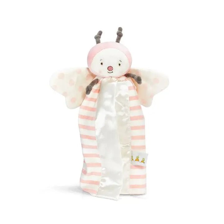 Personalized Butterfly Lovey - Pink Stripes - Tiny Tots Boutique