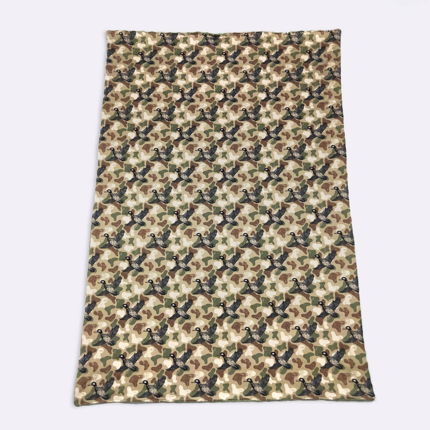 Personalized Camo Duck Minky Blanket - Tiny Tots Boutique